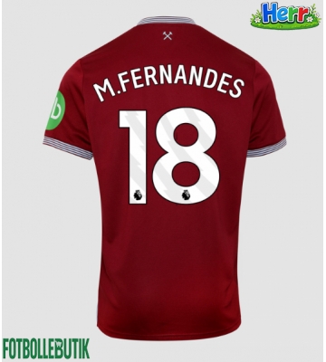 West Ham United Mateus Fernandes #18 Hemmatröja 2025-26 Kortärmad